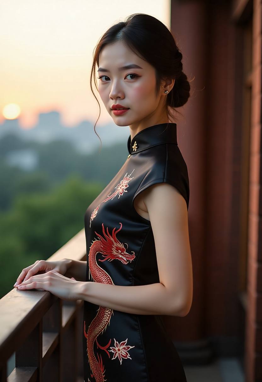 短剧场景与人物对镜头画面